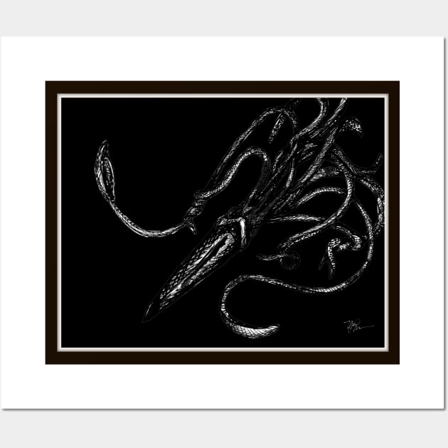 Kraken sketch Wall Art by Silverwing Armoury